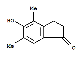4,6-Dimethyl-5-hydroxy-indan-1-oneStructure,381220-71-9Structure 4,6-Dimethyl-5-hydroxy-indan-1-one Structure,381220-71-9Structure