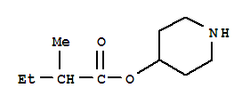 Butanoic acid,2-methyl-,4-piperidinyl ester (9ci)Structure,381725-65-1Structure Butanoic acid,2-methyl-,4-piperidinyl ester (9ci) Structure,381725-65-1Structure