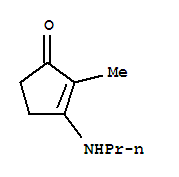 2-Cyclopenten-1-one,2-methyl-3-(propylamino)-(9ci)Structure,383885-23-2Structure 2-Cyclopenten-1-one,2-methyl-3-(propylamino)-(9ci) Structure,383885-23-2Structure