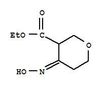 (9ci)-四氫-4-(羥基亞氨基)-2H-吡喃-3-羧酸乙酯結構式_384330-32-9結構式