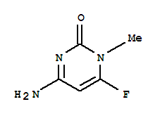 2(1H)-pyrimidinone,4-amino-6-fluoro-1-methyl-(9ci)Structure,387334-43-2Structure 2(1H)-pyrimidinone,4-amino-6-fluoro-1-methyl-(9ci) Structure,387334-43-2Structure
