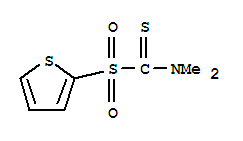 Methanethioamide,n,n-dimethyl-1-(2-thienylsulfonyl)-(9ci)Structure,38944-97-7Structure Methanethioamide,n,n-dimethyl-1-(2-thienylsulfonyl)-(9ci) Structure,38944-97-7Structure