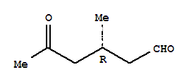 Hexanal, 3-methyl-5-oxo-, (3r)-(9ci)Structure,389837-64-3Structure Hexanal, 3-methyl-5-oxo-, (3r)-(9ci) Structure,389837-64-3Structure