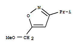 Isoxazole,5-(methoxymethyl)-3-(1-methylethyl)-(9ci)Structure,392312-48-0Structure Isoxazole,5-(methoxymethyl)-3-(1-methylethyl)-(9ci) Structure,392312-48-0Structure