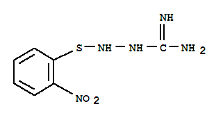 2-Nitrobenzenemercaptoamino guanidineStructure,393129-96-9Structure 2-Nitrobenzenemercaptoamino guanidine Structure,393129-96-9Structure