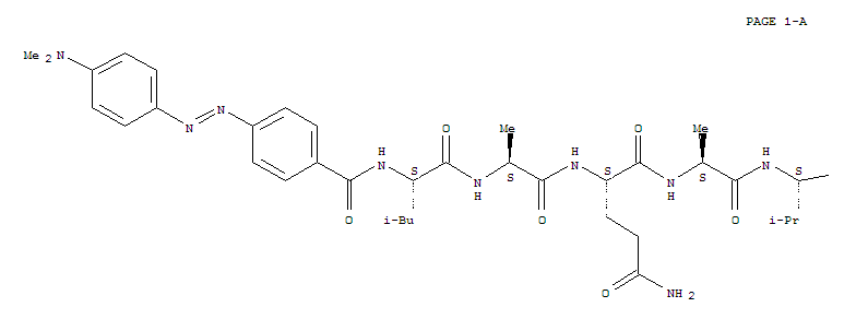 Dabcyl-leu-ala-gln-ala-val-arg-ser-ser-ser-arg-edansStructure,396716-14-6Structure Dabcyl-leu-ala-gln-ala-val-arg-ser-ser-ser-arg-edans Structure,396716-14-6Structure