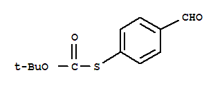 Thiocarbonic acid o-tert-butyl ester s-(4-formyl-phenyl) esterStructure,396725-68-1Structure Thiocarbonic acid o-tert-butyl ester s-(4-formyl-phenyl) ester Structure,396725-68-1Structure