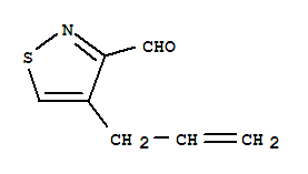 3-Isothiazolecarboxaldehyde,4-(2-propenyl)-(9ci)Structure,397329-26-9Structure 3-Isothiazolecarboxaldehyde,4-(2-propenyl)-(9ci) Structure,397329-26-9Structure