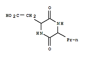 2-Piperazineacetic acid,3,6-dioxo-5-propyl-(9ci)Structure,397847-77-7Structure 2-Piperazineacetic acid,3,6-dioxo-5-propyl-(9ci) Structure,397847-77-7Structure