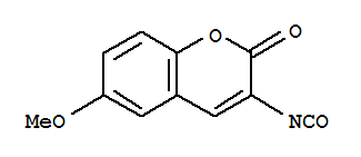 (9ci)-3-異氰?；?6-甲氧基-2H-1-苯并吡喃-2-酮結(jié)構(gòu)式_397876-62-9結(jié)構(gòu)式