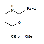 (9ci)-四氫-6-(甲氧基甲基)-2-(1-甲基乙基)-2H-1,3-噁嗪結(jié)構(gòu)式_39883-23-3結(jié)構(gòu)式
