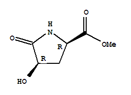 (4r)-(9ci)-4-羥基-5-氧代-D-脯氨酸甲酯結(jié)構(gòu)式_400626-58-6結(jié)構(gòu)式