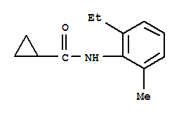 (9ci)-n-(2-乙基-6-甲基苯基)-環(huán)丙烷羧酰胺結(jié)構(gòu)式_401582-87-4結(jié)構(gòu)式