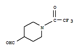 4-Piperidinecarboxaldehyde, 1-(trifluoroacetyl)-(9ci)Structure,401948-16-1Structure 4-Piperidinecarboxaldehyde, 1-(trifluoroacetyl)-(9ci) Structure,401948-16-1Structure