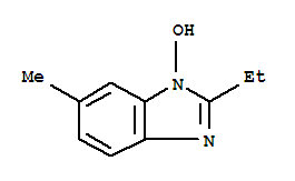 (9ci)-2-乙基-1-羥基-6-甲基-1H-苯并咪唑結(jié)構(gòu)式_402571-66-8結(jié)構(gòu)式