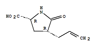 (4r)-(9ci)-5-氧代-4-(2-丙烯基)-D-脯氨酸結(jié)構(gòu)式_402579-26-4結(jié)構(gòu)式