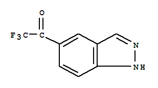 Ethanone, 2,2,2-trifluoro-1-(1h-indazol-5-yl)- (9ci)Structure,403660-48-0Structure Ethanone, 2,2,2-trifluoro-1-(1h-indazol-5-yl)- (9ci) Structure,403660-48-0Structure
