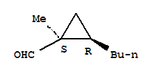 (1r,2s)-rel-(9ci)-2-丁基-1-甲基-環(huán)丙烷羧醛結(jié)構(gòu)式_405874-15-9結(jié)構(gòu)式
