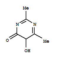 (9ci)-5-羥基-2,6-二甲基-4(5H)-嘧啶酮結(jié)構(gòu)式_412003-99-7結(jié)構(gòu)式
