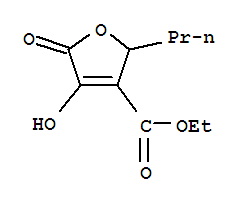 3-Furancarboxylic acid, 2,5-dihydro-4-hydroxy-5-oxo-2-propyl-, ethyl ester (9ci)Structure,412299-21-9Structure 3-Furancarboxylic acid, 2,5-dihydro-4-hydroxy-5-oxo-2-propyl-, ethyl ester (9ci) Structure,412299-21-9Structure