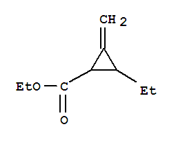 (9ci)-2-乙基-3-亞甲基-環(huán)丙烷羧酸乙酯結(jié)構(gòu)式_412345-05-2結(jié)構(gòu)式