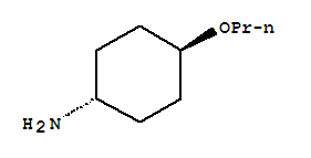 反式-(9ci)-4-丙氧基-環(huán)己胺結構式_412356-51-5結構式