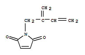 (9ci)-1-(2-亞甲基-3-丁烯)-1H-吡咯-2,5-二酮結構式_415683-01-1結構式