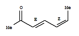 (8ci,9ci)-(e,z)-3,5-庚二烯-2-酮結(jié)構(gòu)式_4173-40-4結(jié)構(gòu)式