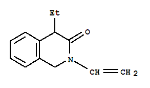 (9ci)-2-乙烯-4-乙基-1,4-二氫-3(2H)-異喹啉酮結(jié)構(gòu)式_423118-91-6結(jié)構(gòu)式