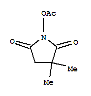 (9ci)-1-(乙?；趸?-3,3-二甲基-2,5-吡咯烷二酮結(jié)構(gòu)式_428861-30-7結(jié)構(gòu)式