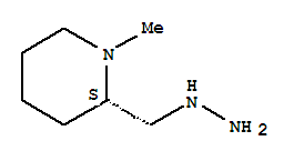 (2s)-(9ci)-2-(肼基甲基)-1-甲基哌啶結(jié)構(gòu)式_432518-37-1結(jié)構(gòu)式
