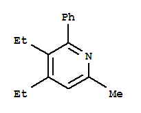 Pyridine,3,4-diethyl-6-methyl-2-phenyl-(9ci)Structure,432556-34-8Structure Pyridine,3,4-diethyl-6-methyl-2-phenyl-(9ci) Structure,432556-34-8Structure