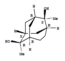 (1R,2S,3R,6R,7R,8S)-(9CI)-2,7-二甲基-三環(huán)[4.3.1.13,8]十一烷-2,7-二醇結(jié)構(gòu)式_438568-55-9結(jié)構(gòu)式