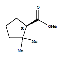 (1r)-(9ci)-2,2-二甲基-環(huán)戊烷羧酸甲酯結(jié)構(gòu)式_438625-99-1結(jié)構(gòu)式
