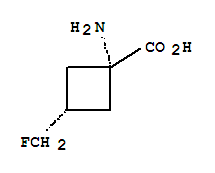 順式-(9ci)-1-氨基-3-(氟甲基)-環(huán)丁烷羧酸結構式_439090-11-6結構式
