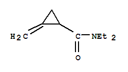 (9ci)-N,N-二乙基-2-亞甲基-環(huán)丙烷羧酰胺結(jié)構(gòu)式_440084-60-6結(jié)構(gòu)式