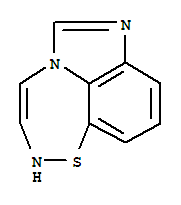 2H-咪唑并[1,5,4-ef]-1,2,5-苯并硫雜二氮雜卓(9ci)結構式_442663-11-8結構式