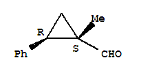 (1s,2r)-(9ci)-1-甲基-2-苯基-環(huán)丙烷羧醛結構式_443889-61-0結構式