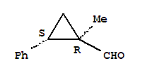(1r,2s)-(9ci)-1-甲基-2-苯基-環(huán)丙烷羧醛結(jié)構(gòu)式_443889-62-1結(jié)構(gòu)式