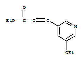 (9ci)-3-(5-乙氧基-3-吡啶)-2-丙酸乙酯結(jié)構(gòu)式_445492-11-5結(jié)構(gòu)式