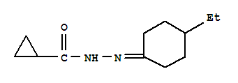 (9ci)-(4-乙基環(huán)己基)肼環(huán)丙烷羧酸結(jié)構式_452931-78-1結(jié)構式