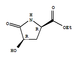(4r)-(9ci)-4-羥基-5-氧代-D-脯氨酸乙酯結(jié)構(gòu)式_455334-20-0結(jié)構(gòu)式