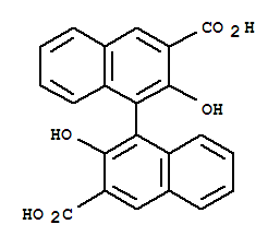 2,2-Dihydroxy-1,1-binaphthyl-3,3-dicarboxylic acidStructure,47568-49-0Structure 2,2-Dihydroxy-1,1-binaphthyl-3,3-dicarboxylic acid Structure,47568-49-0Structure