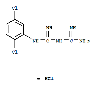 1-(2,5-Dichlorophenyl)biguanide hydrochlorideStructure,4767-32-2Structure 1-(2,5-Dichlorophenyl)biguanide hydrochloride Structure,4767-32-2Structure