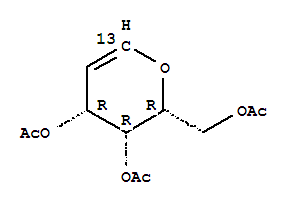 2,6-Anhydro-5-deoxy-d-arabino-hex-5-enitol-6-13c triacetateStructure,478518-74-0Structure 2,6-Anhydro-5-deoxy-d-arabino-hex-5-enitol-6-13c triacetate Structure,478518-74-0Structure