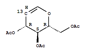 1,5-Anhydro-2-deoxy-d-arabino-hex-1-enitol-2-13c triacetateStructure,478529-36-1Structure 1,5-Anhydro-2-deoxy-d-arabino-hex-1-enitol-2-13c triacetate Structure,478529-36-1Structure