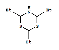 二氫-2,4,6-三乙基-1,3,5-[4h]-二噻嗪結(jié)構(gòu)式_54717-17-8結(jié)構(gòu)式