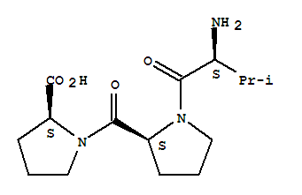 H-val-pro-pro-oh結(jié)構(gòu)式_58872-39-2結(jié)構(gòu)式