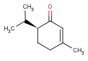 2-Cyclohexen-1-one, 3-methyl-6-(1-methylethyl)-, (s)-Structure,6091-50-5Structure 2-Cyclohexen-1-one, 3-methyl-6-(1-methylethyl)-, (s)- Structure,6091-50-5Structure