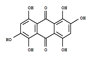 1,2,4,5,6,8-六羥基蒽-9,10-二酮結(jié)構(gòu)式_61169-36-6結(jié)構(gòu)式